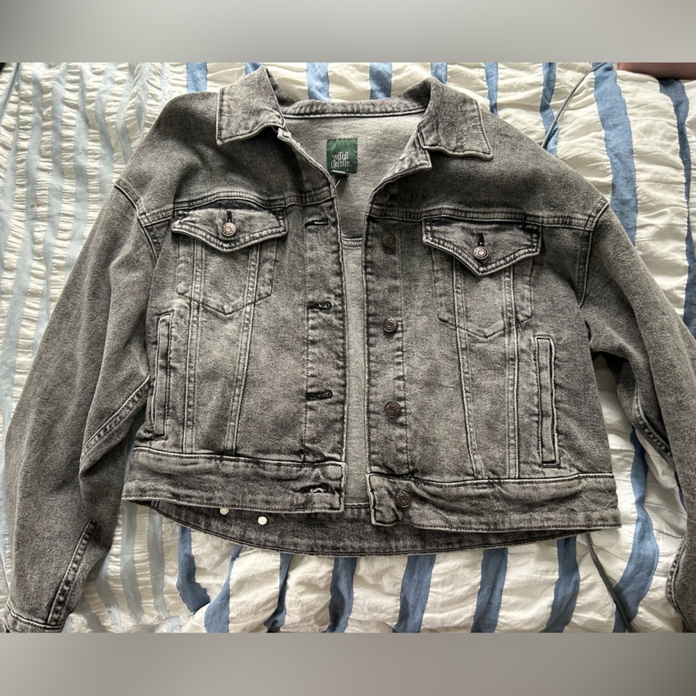 Black Jean Jacket from Wild Fable